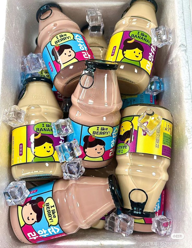 Innovative bottle branding for FMCG products