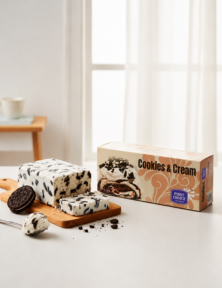 Kraft paper ice cream cup packaging
