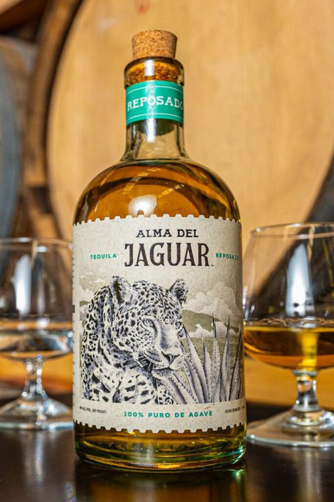 Luxury alcohol branding with custom bottle label design