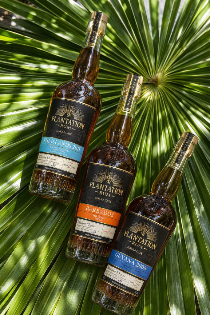 Luxury liquor packaging with gold foil and embossed labels