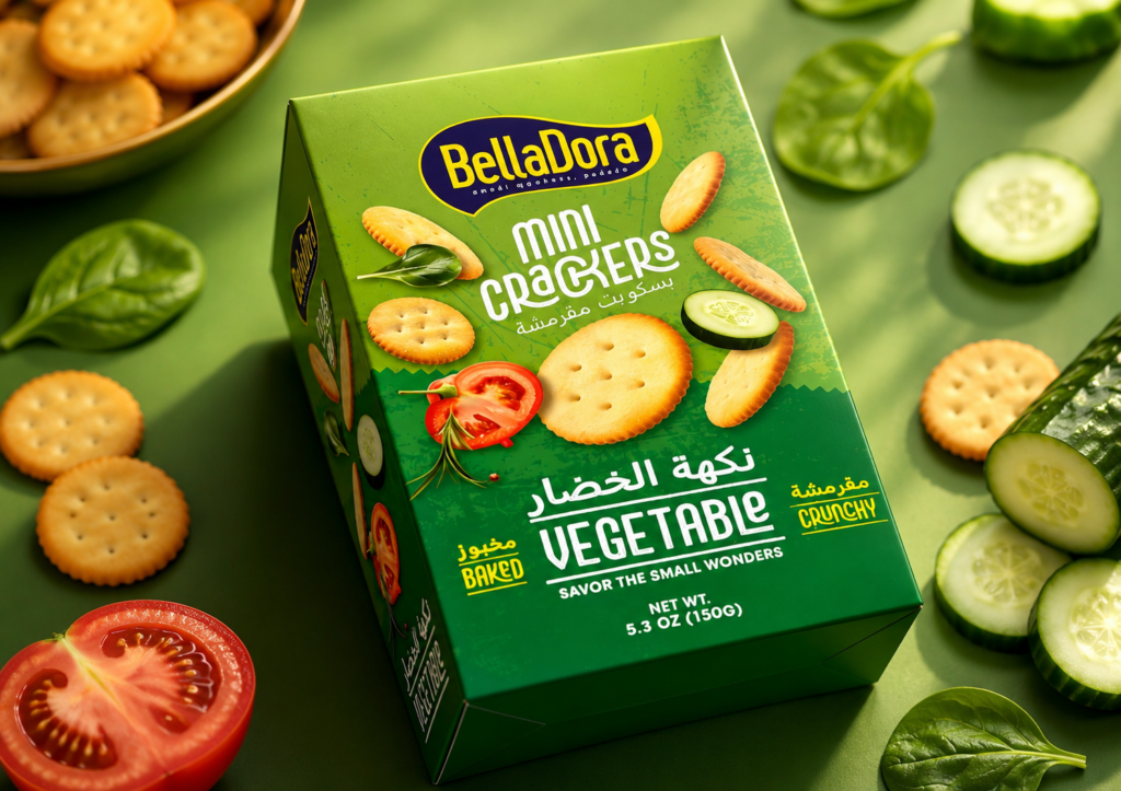 Luxury packaging for handcrafted biscuits