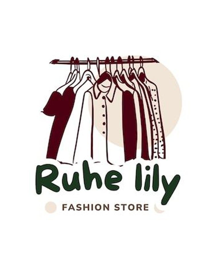 Modern fashion logo on clothing hang tags