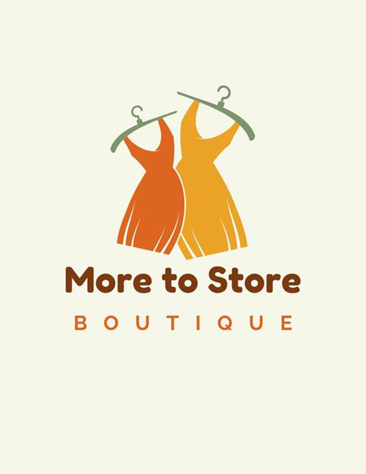 Modern garments logo design for clothing businesses