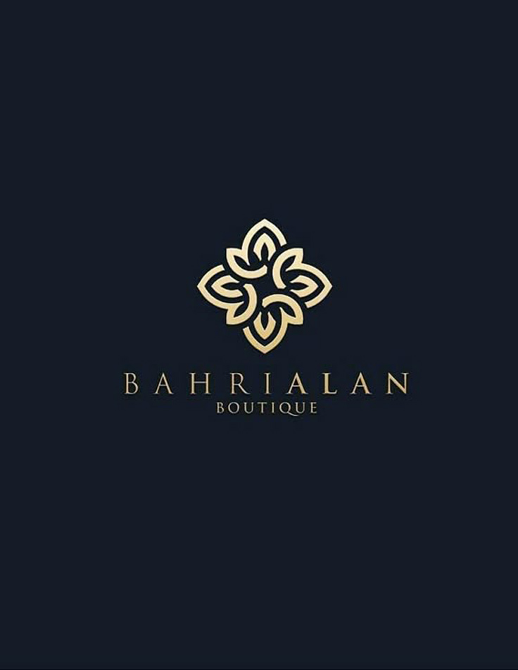 Monogram logo design for fashion brands