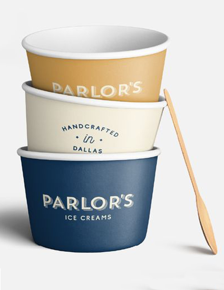 Packaging design process for ice cream brands