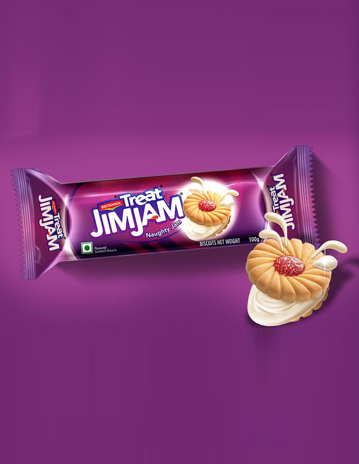 Premium biscuit box with attractive graphics