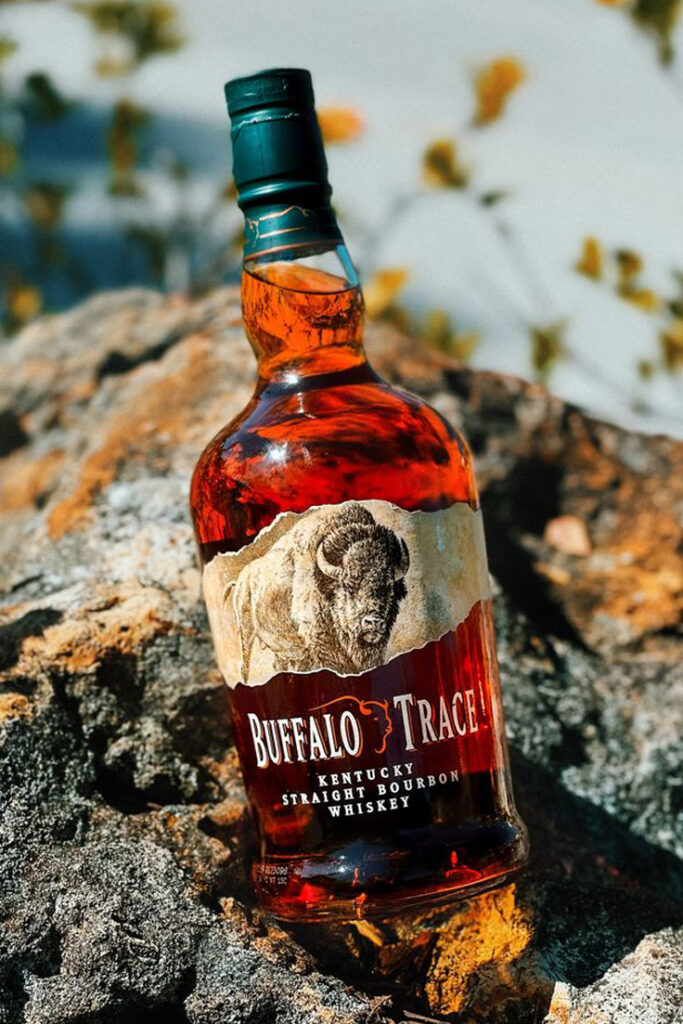 Premium liquor bottle branding with sophisticated label aesthetics
