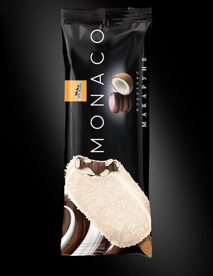 Print-ready ice cream packaging design