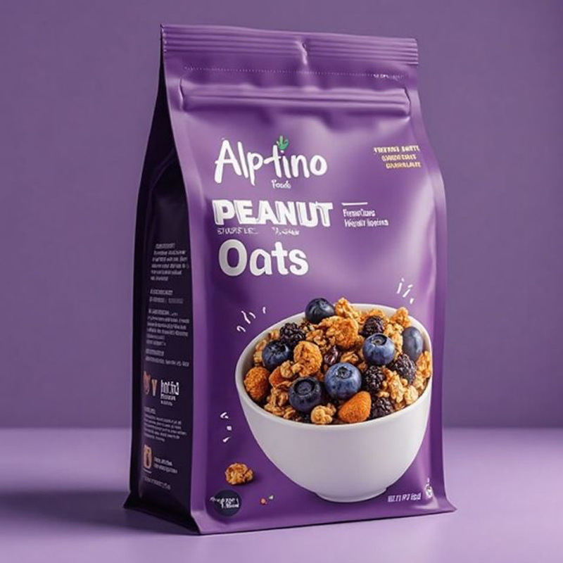 Stand-up pouch packaging design for food products