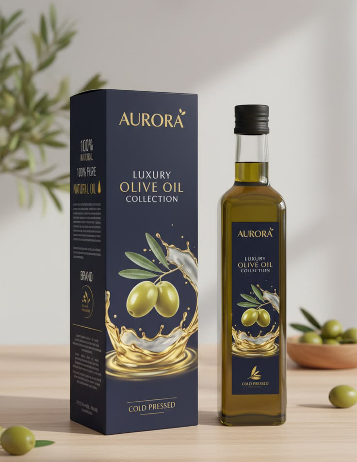 Sustainable unique bottles with eco-friendly packaging