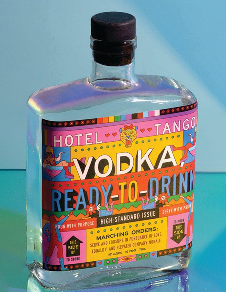 Transparent bottle shapes for beverage packaging