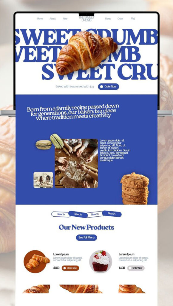 Bakery Website Pines - 1