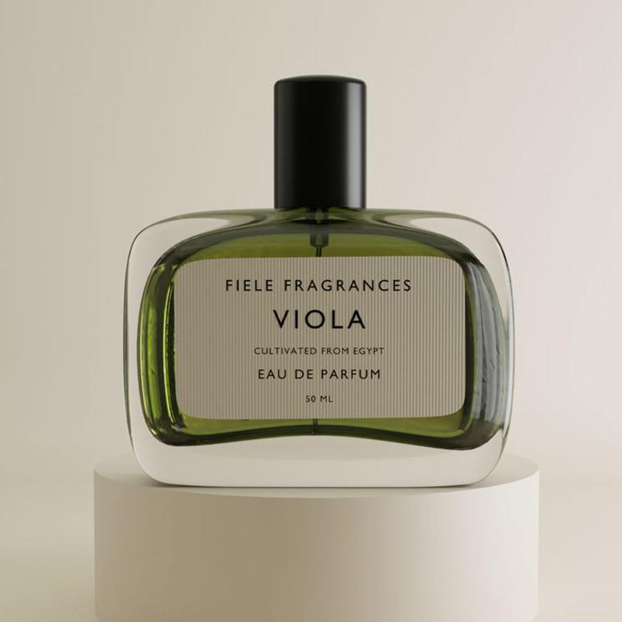Branded perfume bottle design for a modern fragrance business