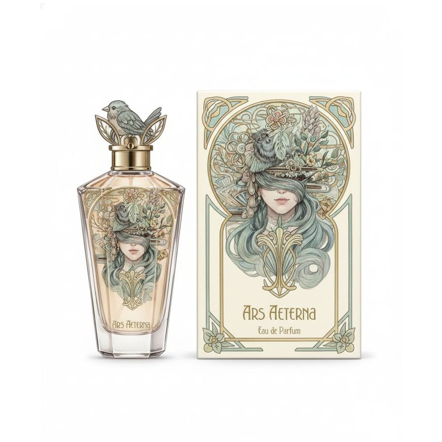 Creative fragrance brand with distinctive perfume bottle design