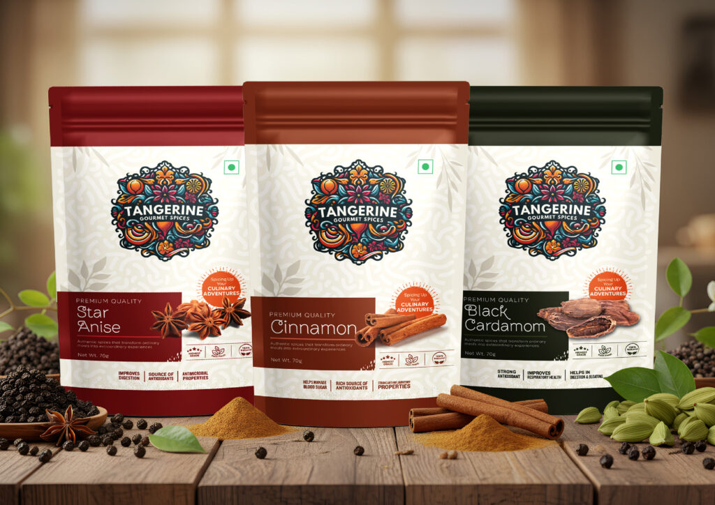 Creative pouch packaging design for new brands