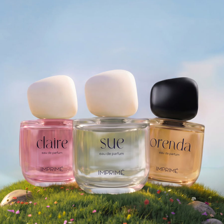Eye-catching perfume bottle design for a successful fragrance brand