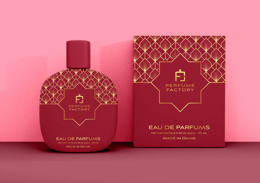 Memorable perfume bottle design for building a recognizable fragrance brand