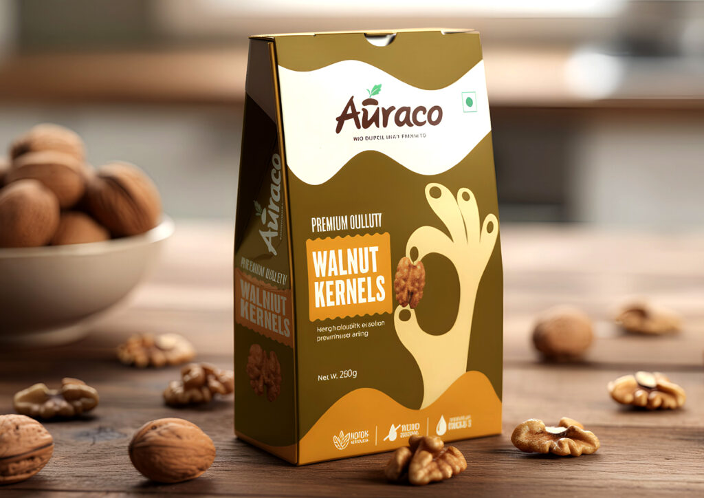Nutritional supplement pouch packaging for retail