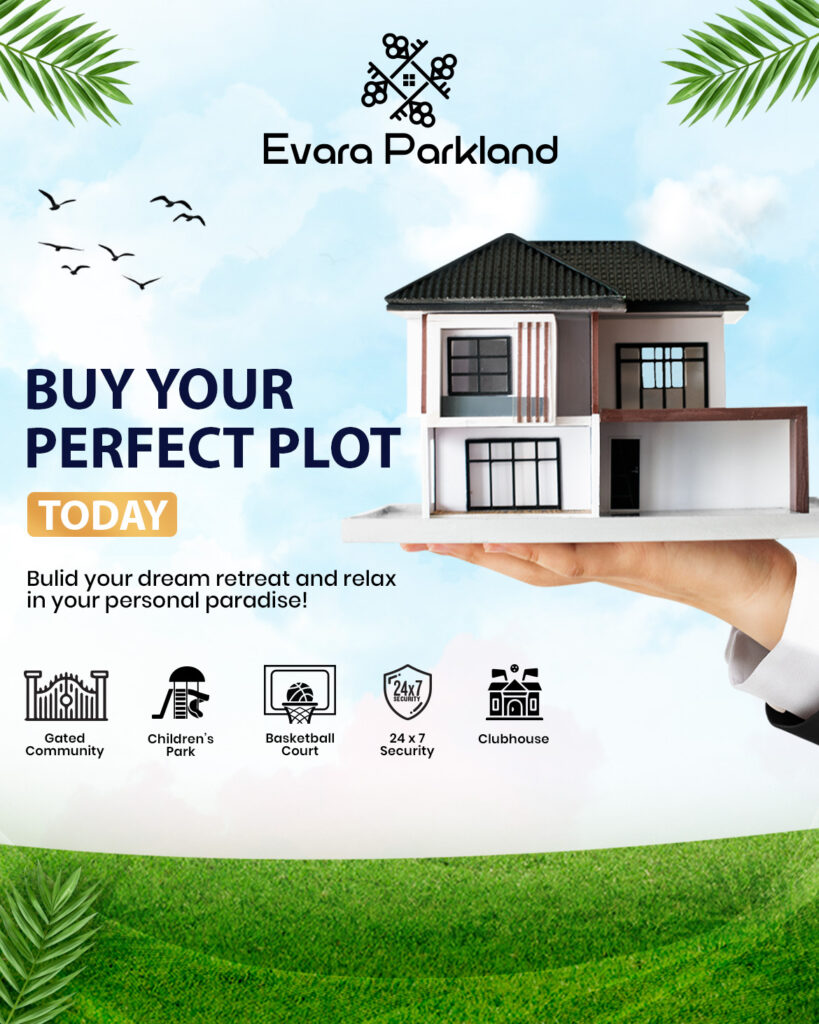 Real estate marketing promotional post for social media