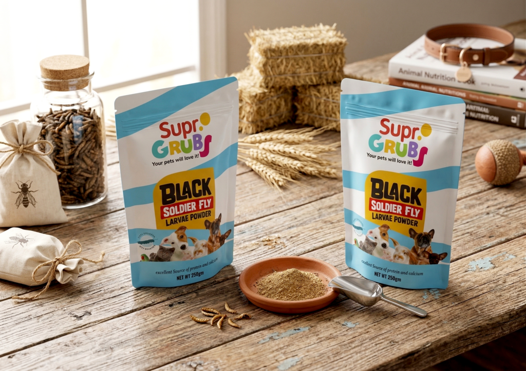 Rice pouch packaging with attractive branding