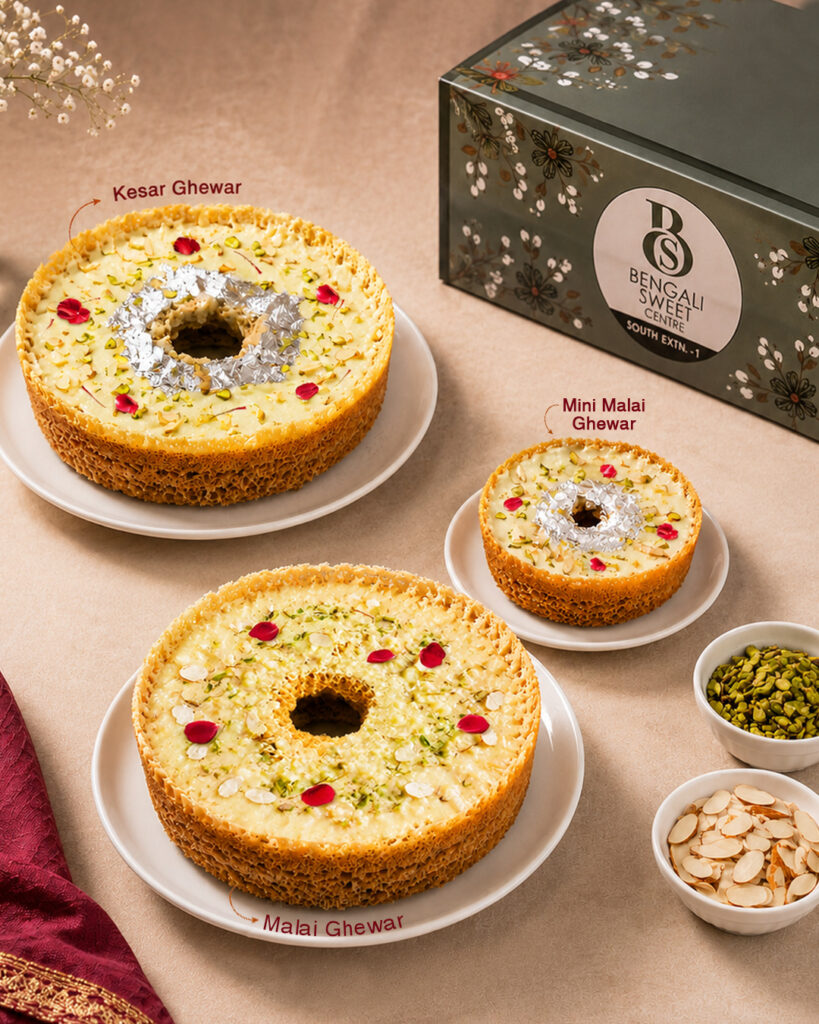 Social media marketing post for sweet brand