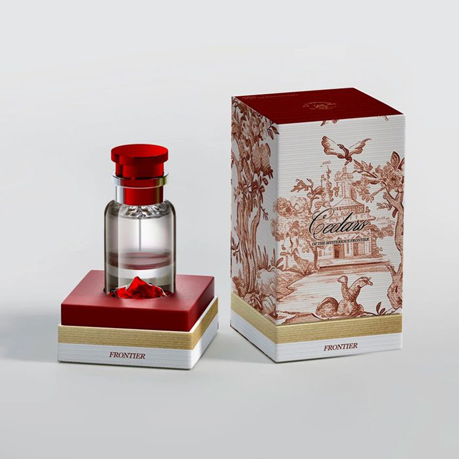 Vintage-Inspired Design Perfume Box