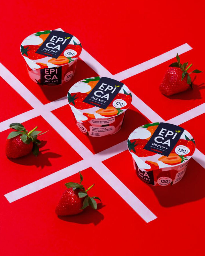 Packaging design influencing brand first impression