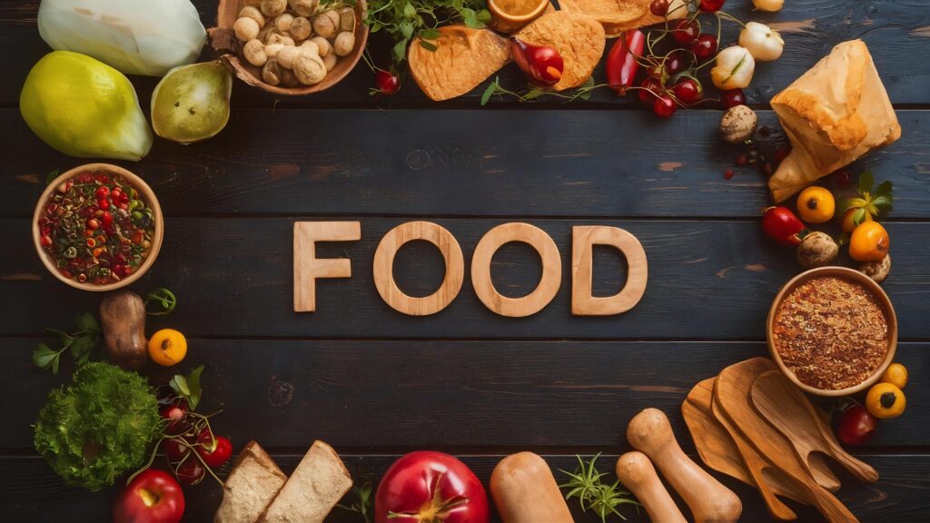 top-view-brown-wooden-desk-wood-made-food-light-food-wood-wooden