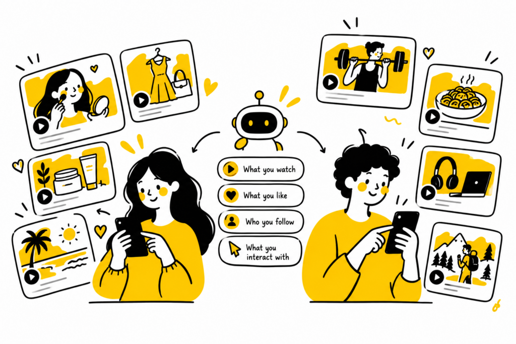 Algorithms Personalise Discovery