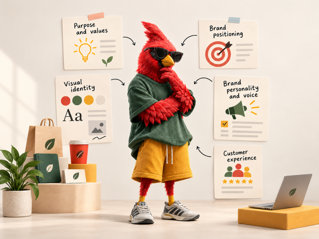 Brand Strategy with a Cardinal Mascot 