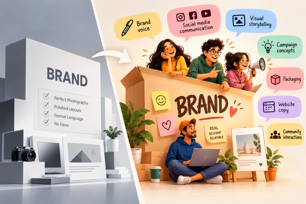 Brands With Personality, Not Perfection