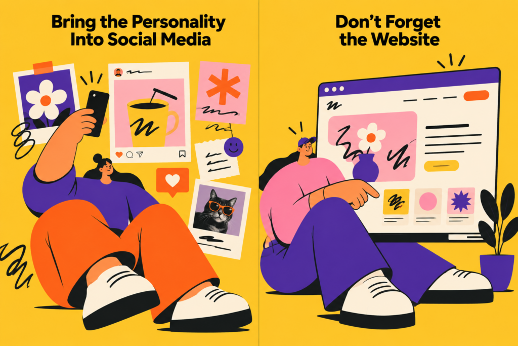 Bring Personality, Build Presence