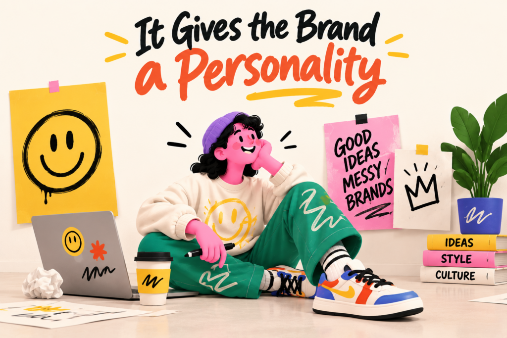 Creative Personality Branding Scene