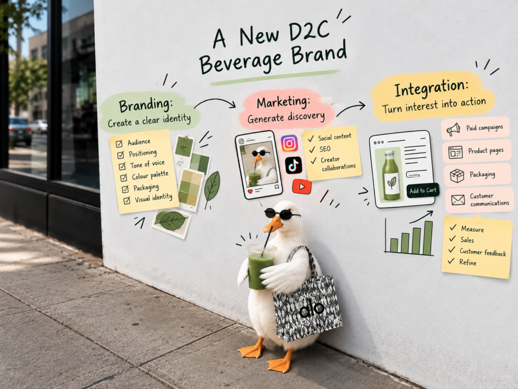 Duck’s D2C Beverage Brand Journey