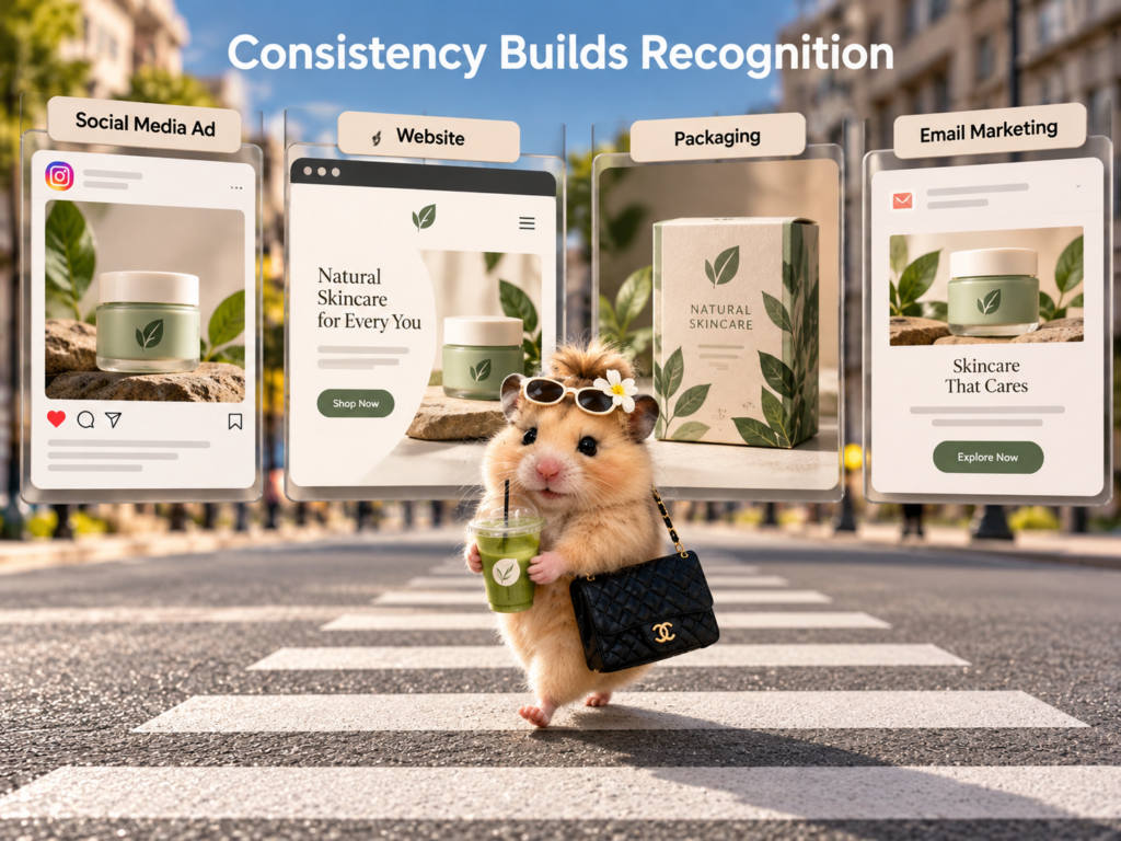 Hamster Crosses the Consistent Brandscape