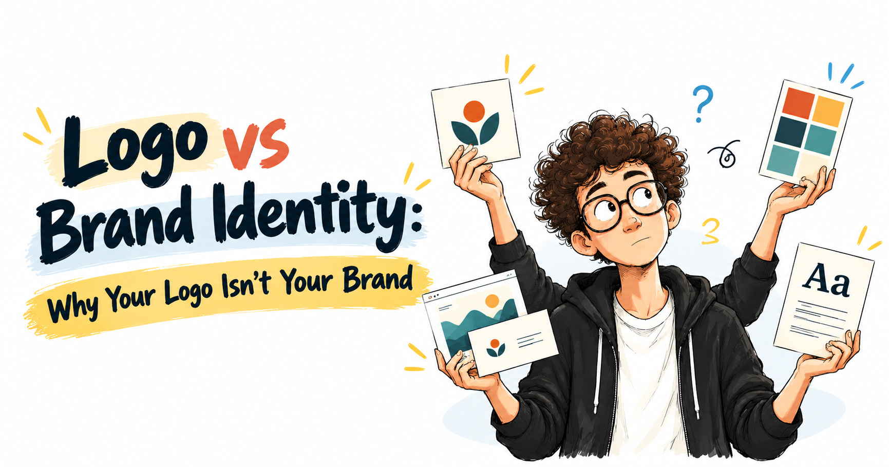 Logo vs Brand Identity: Why Your Logo Isn’t Your Brand