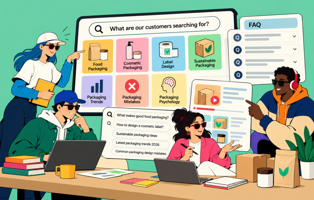 Packaging Brainstorming Team