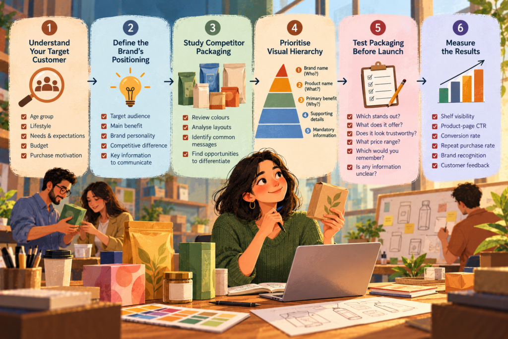 Packaging Design Strategy Infographic