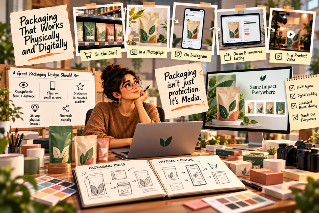 Packaging That Works Physically and Digitally