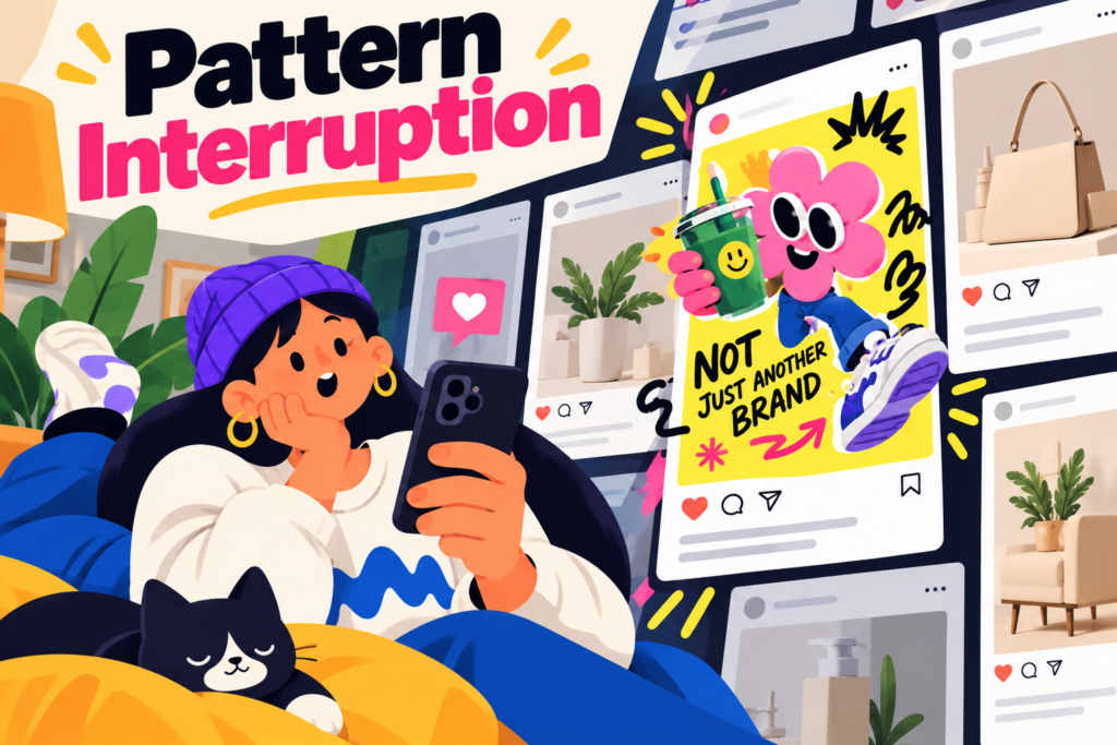 Pattern Interruption Social Feed