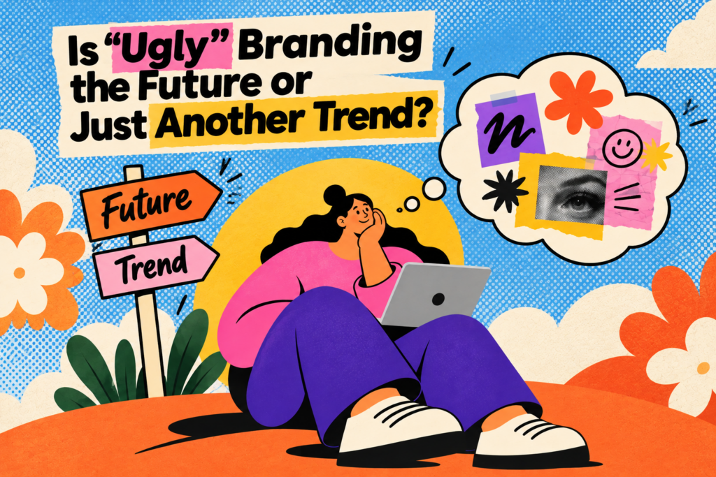Retro Branding Debate Poster
