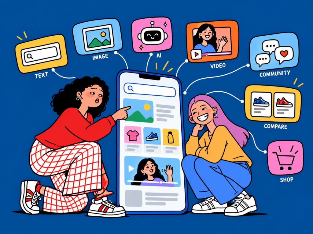 Social Search Shopping Hub