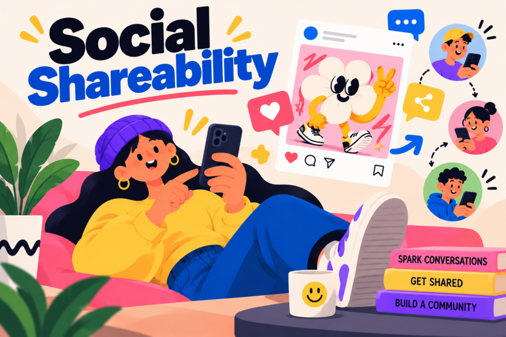 Social Shareability_ A Colorful Social Media Scene