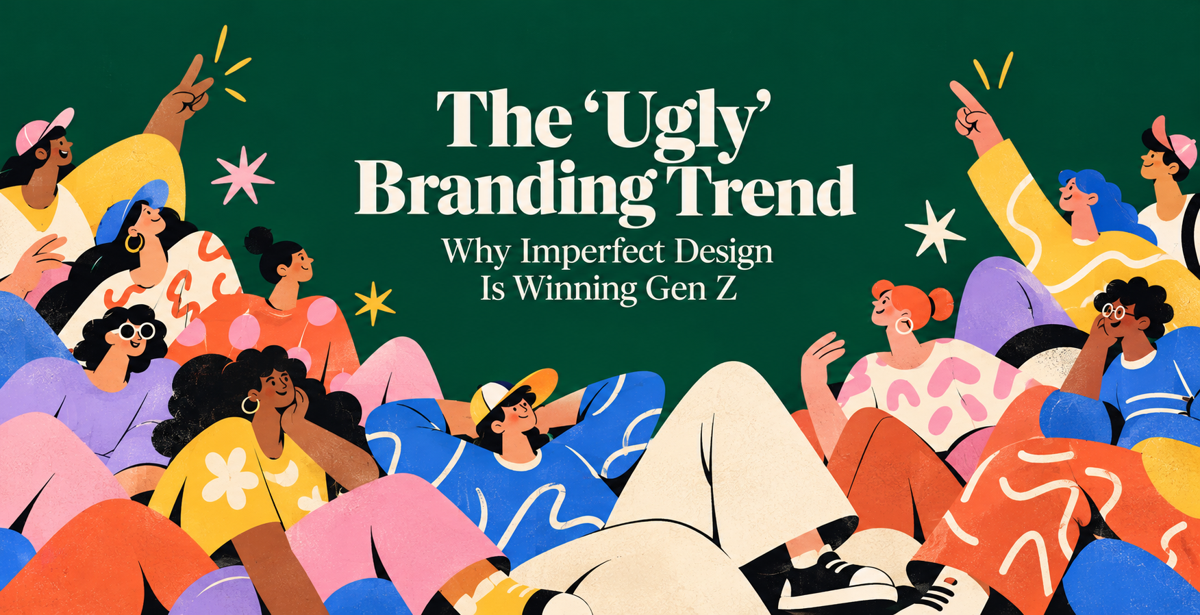 The “Ugly” Branding Trend: Why Imperfect Design Is Winning Gen Z