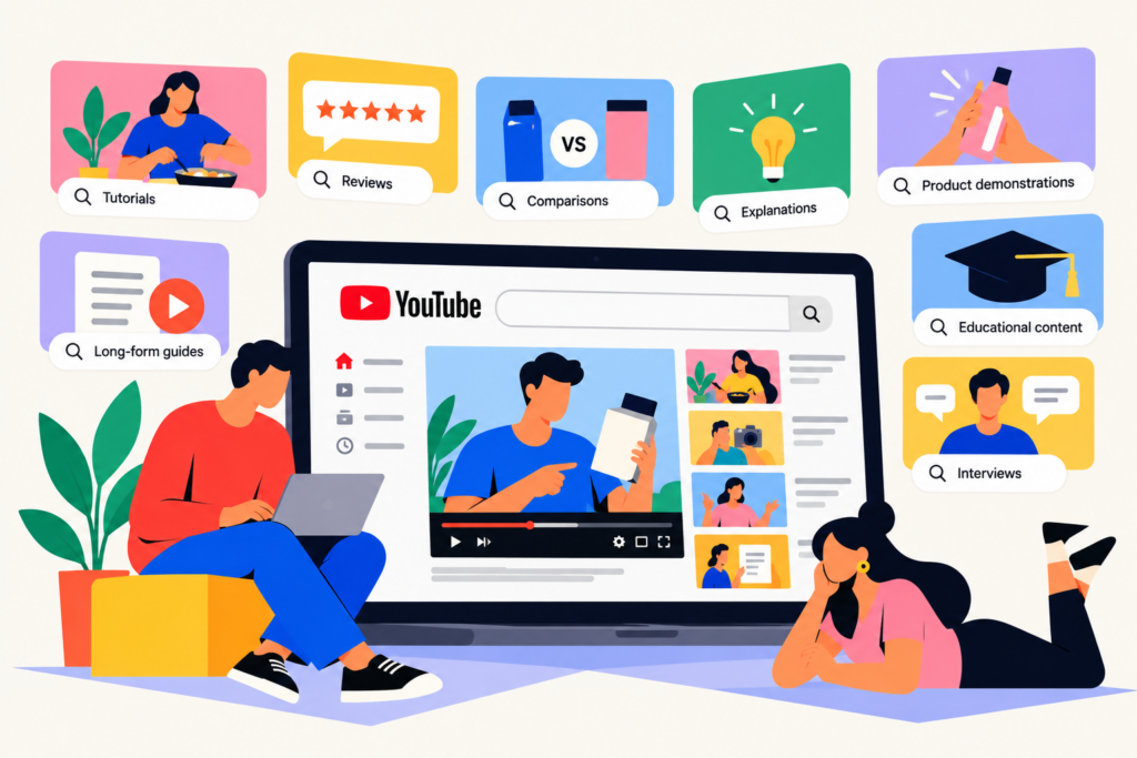 YouTube Discovery Illustration
